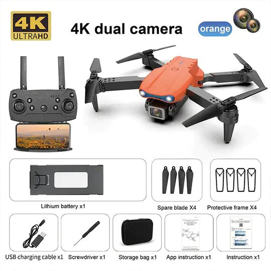 🔥JOY 2024🔥Noua dronă cu cameră dublă 4K UHD